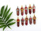 Red Impression Jasper Gemstone Pendant, 8X38mm, brass bail, sold as 1 piece. pendant,
